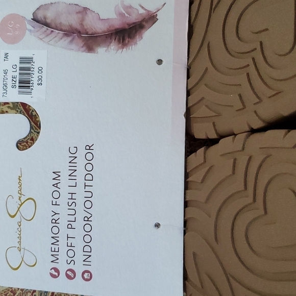 ♥️ NIB JESSICA SIMPSON SLIPPERS - Picture 6 of 12